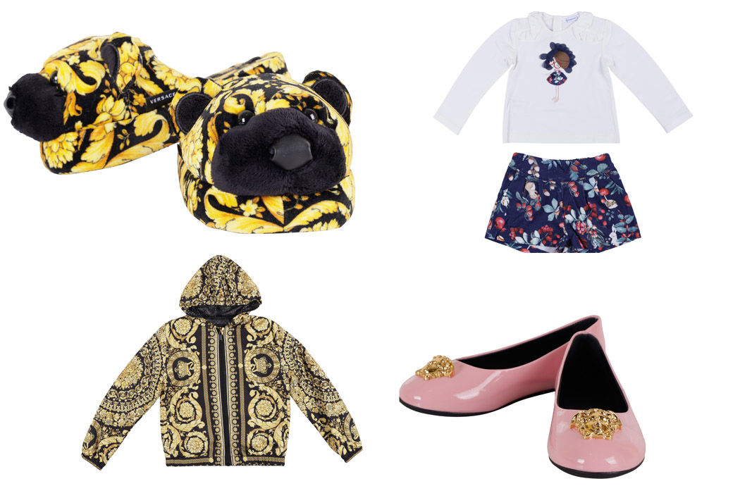 Les Petits offers premium collections from Mayoral & Versace in India