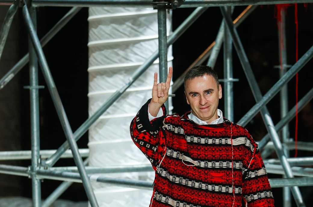 Belgian fashion designer Raf Simons. Pic: Shutterstock/ FashionStock.com