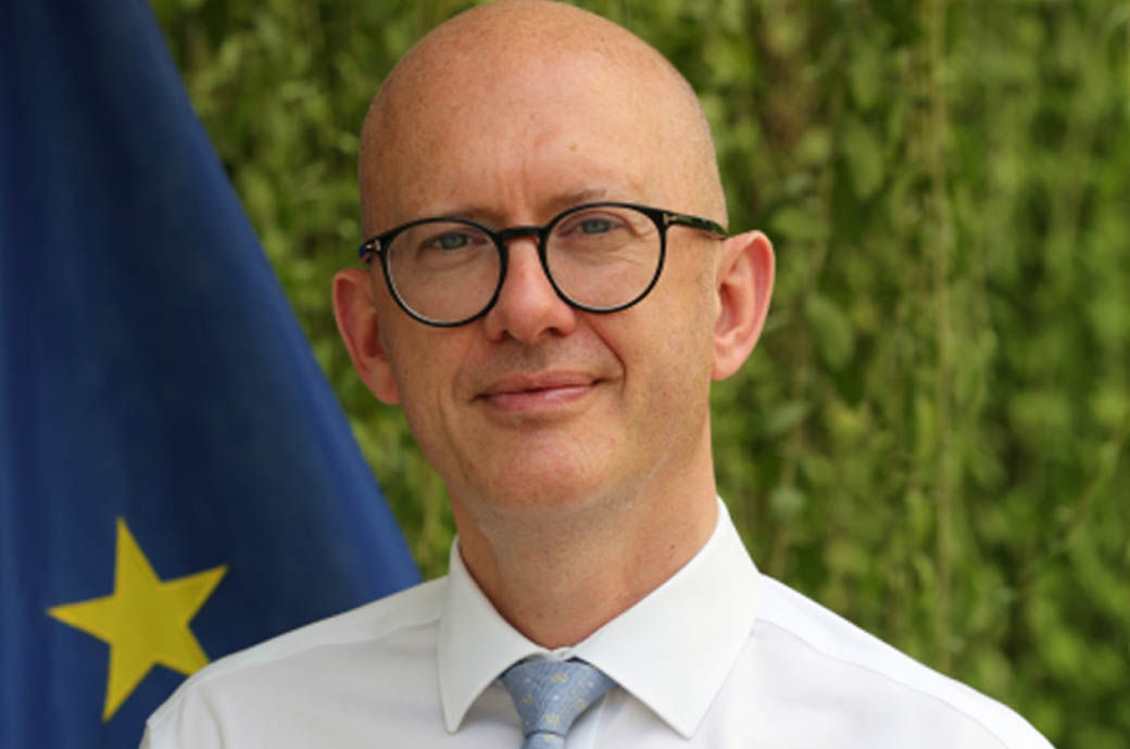 Charles Whiteley, head of the Delegation of the European Union (EU) to Bangladesh. Pic: EU Delegation to the People