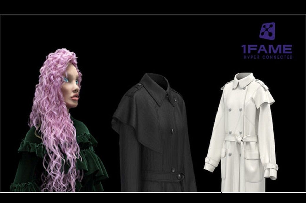 Interactive digital fashion assets by 1Fame