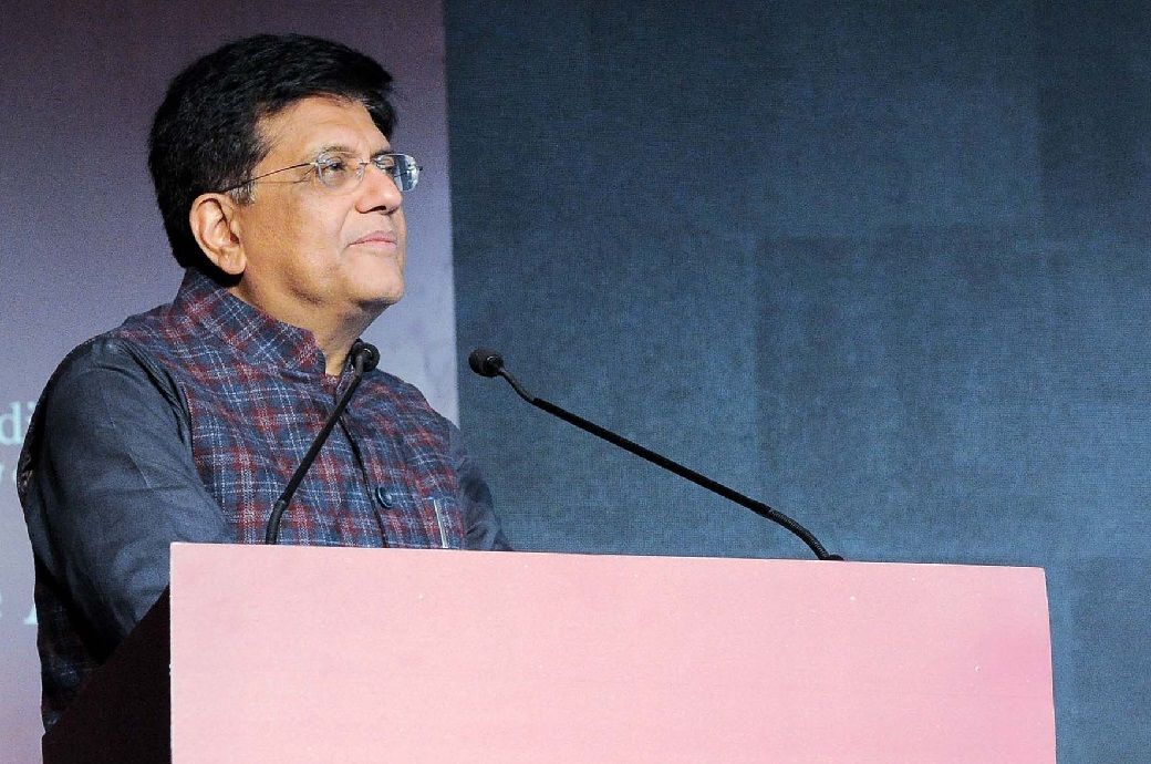 Indian minister of commerce and industry Piyush Goyal. Pic: PIB