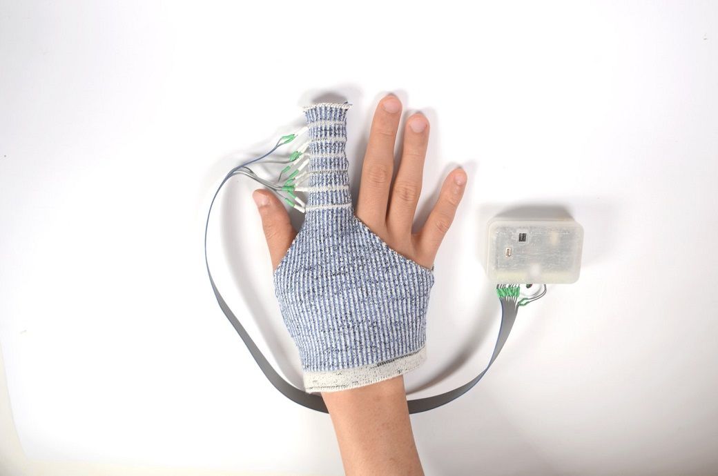 Wearable technology called KnitDema by Cornell University researchers. (Pic: Hybrid Body Lab)
