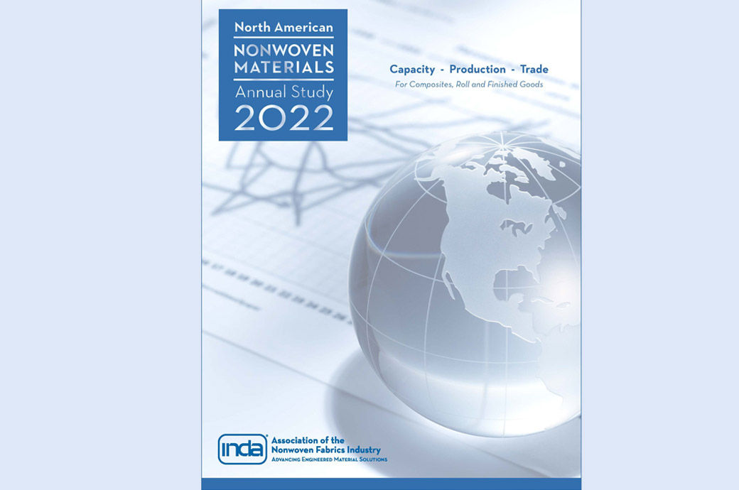 INDA releases North American Nonwoven Materials Annual Study 2022