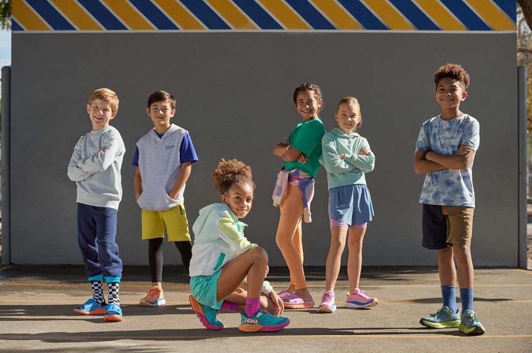 the new collection includes youth sizes of iconic hoka franchises 298705