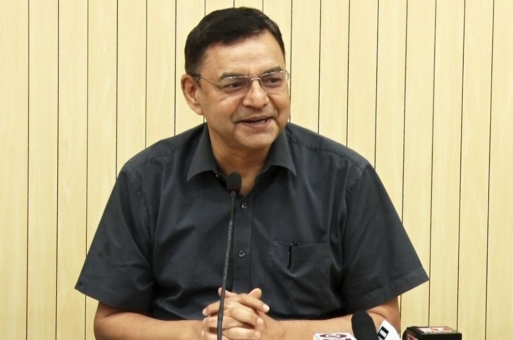 Bureau of Indian Standards (BIS) director general Pramod Kumar Tiwari at the press conference. Pic: BIS/Facebook