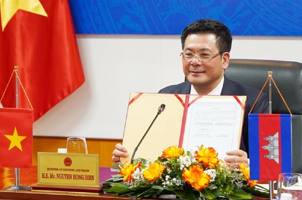 Vietnamese minister of industry and trade Nguyen Hong Dien. Pic: Vietnam