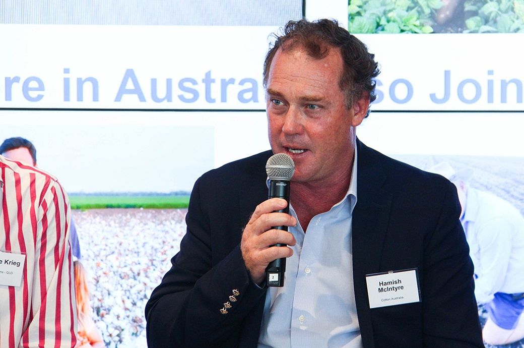 NFF director Hamish McIntyre. Pic: Cotton Australia