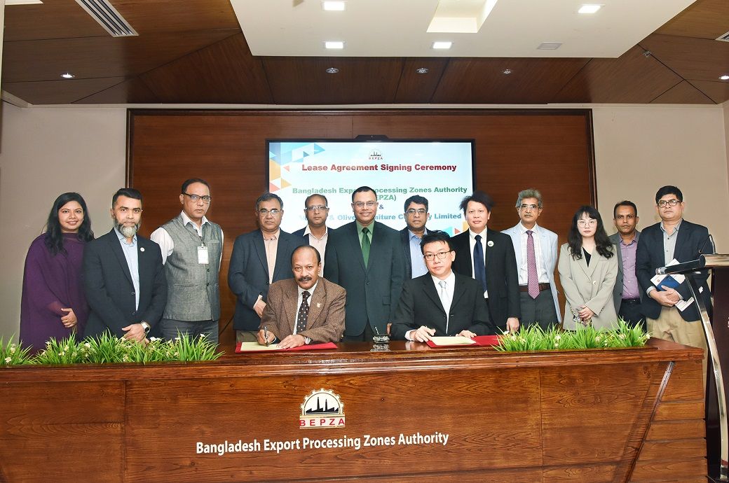 Pic: Bangladesh Export Processing Zones Authority (BEPZA)