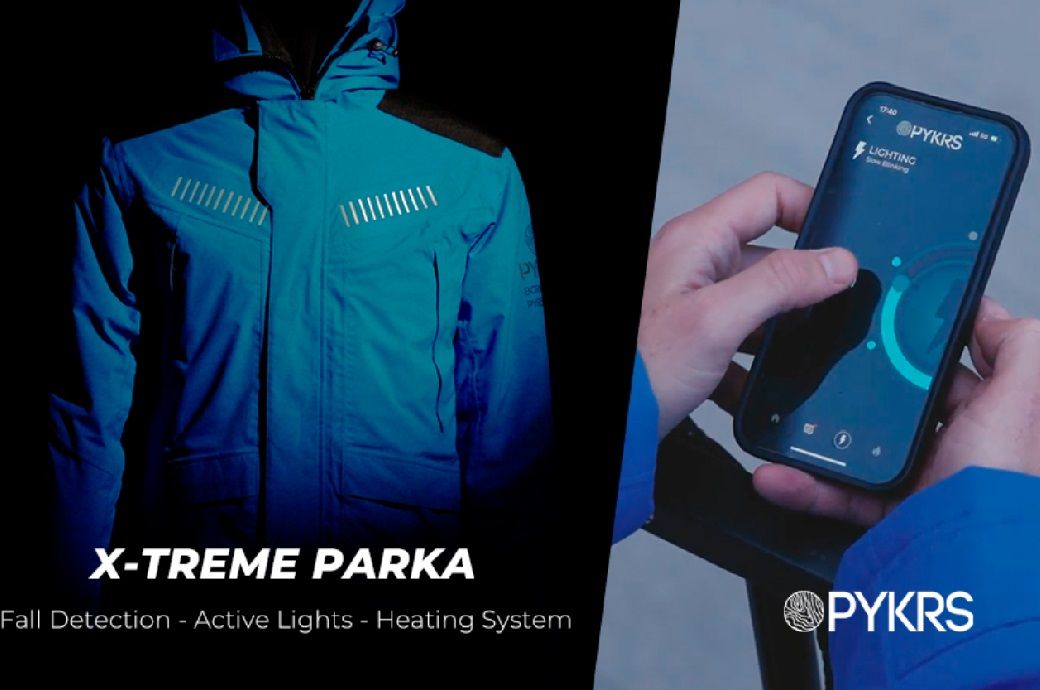 PYKRS X-TREME parka combines tech and design for maximum protection. Pic: EIN Presswire