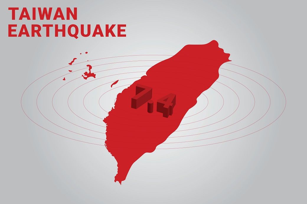  	The Taiwan earthquake may result in minor hiccups in the supply chain