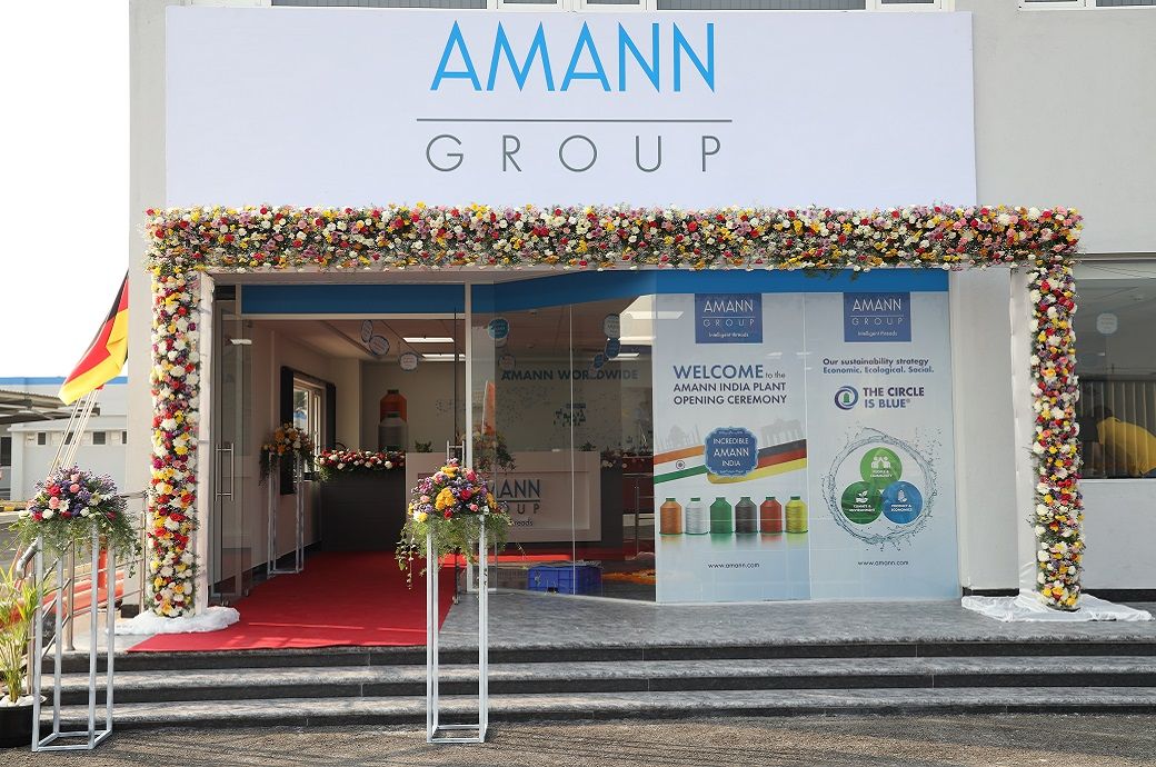 AMANN Group opens new sustainable production plant in India