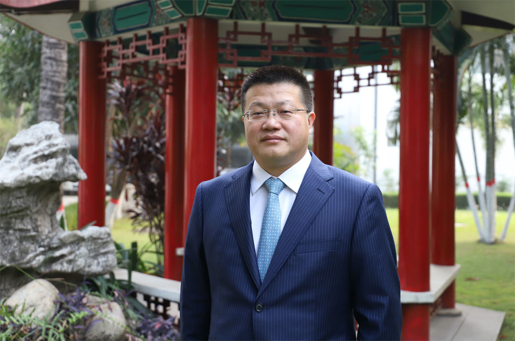 Chinese ambassador to Bangladesh Yao Wen. Pic: Embassy of the People