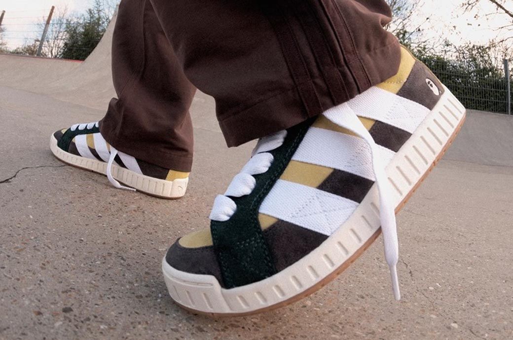 German brand Adidas and BAPE sneaker collab hits the market