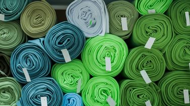 Fabric makes up over 64% of China's textile exports to India