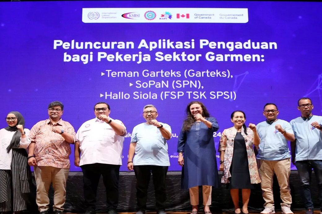 ILO launches grievance applications for Indonesian garment workers