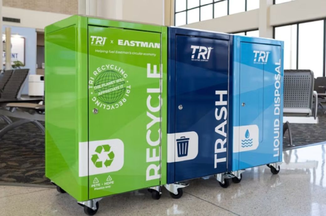  US' Eastman & Tri-Cities Airport partner to recycle plastic waste