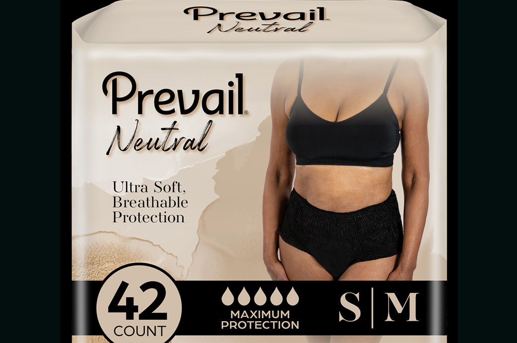 US' First Quality launches Prevail Neutral underwear in black