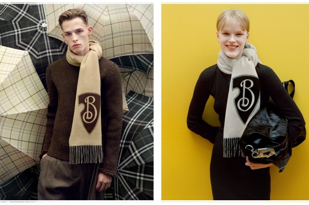  UK's Burberry introduces blended scarf with Brewed Protein fibre