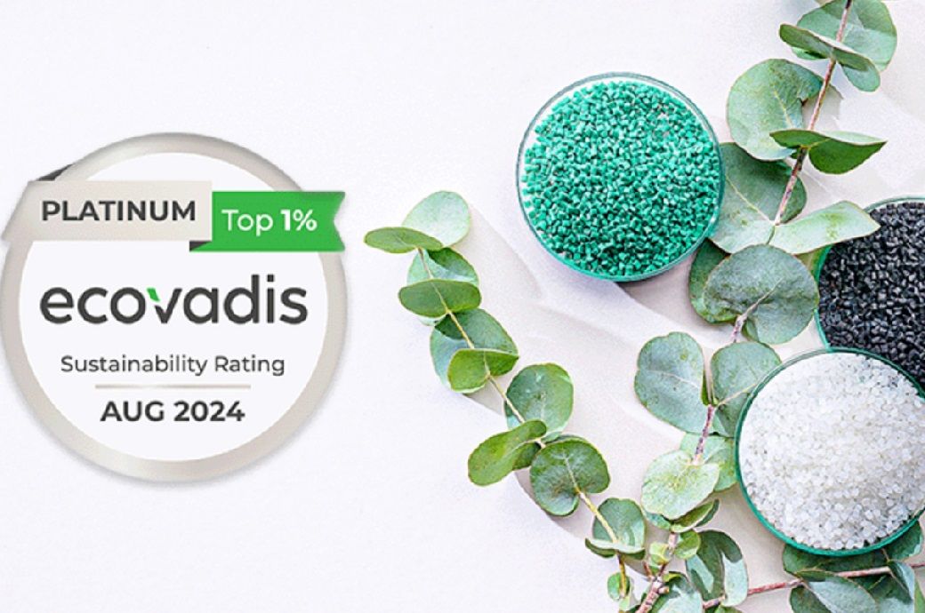  Belgium based DOMO Chemicals achieves EcoVadis Platinum rating