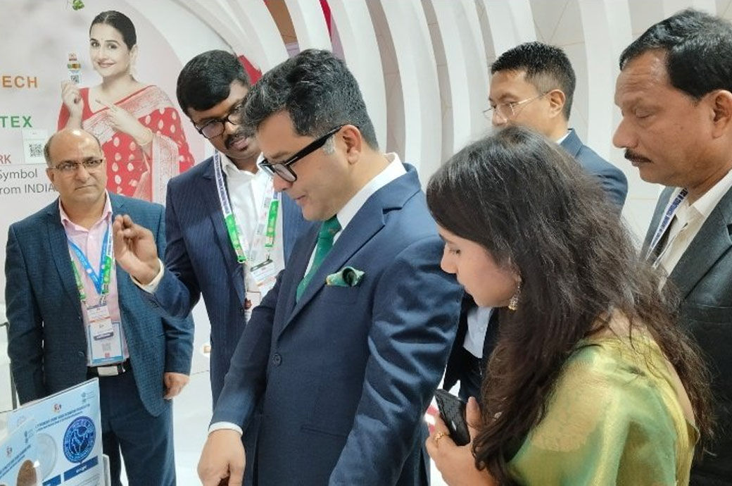 India’s MoS for textiles Pabitra Margherita inaugurates SILKTECH 2025