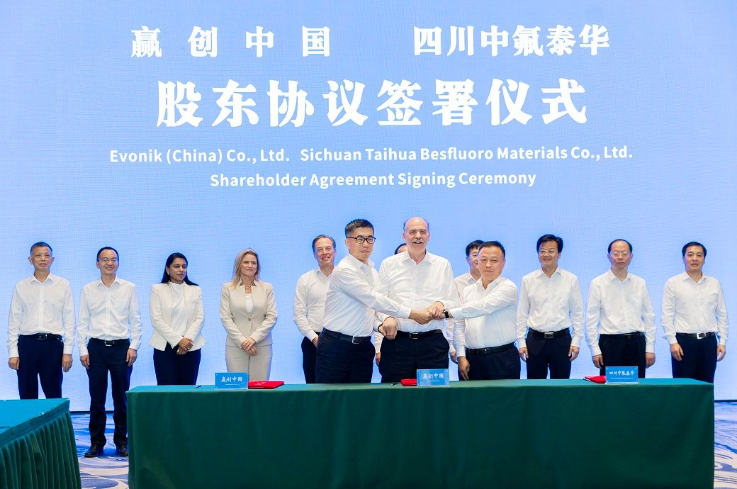 Evonik, Fuhua launch JV for specialty hydrogen peroxide in china
