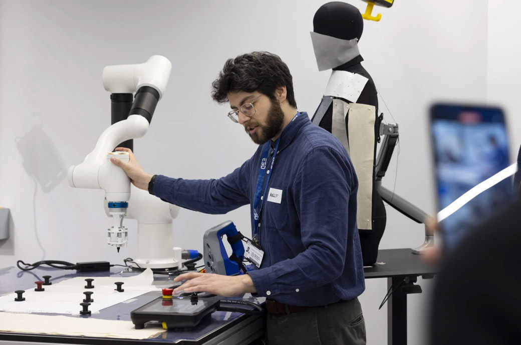 Robotics Living Lab opens at Manchester Met's Fashion Institute