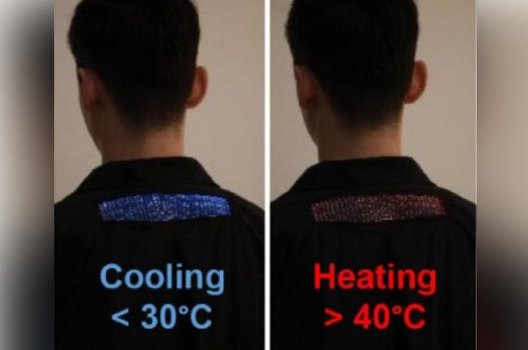 Smart jacket uses AI, sensors, heat-generating yarns for more comfort