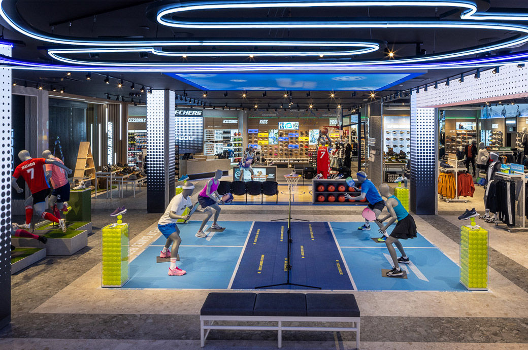 Footwear brand Skechers unveils historic performance flagship store