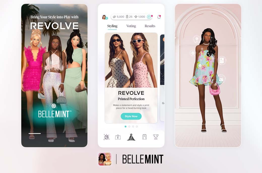 US' Revolve & Muus launch fashion styling game BELLEMINT