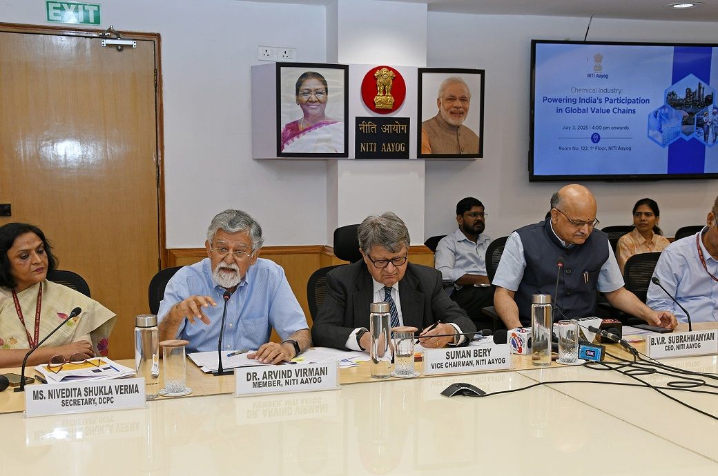 India eyes 12% global share in chemicals with reforms: NITI Aayog