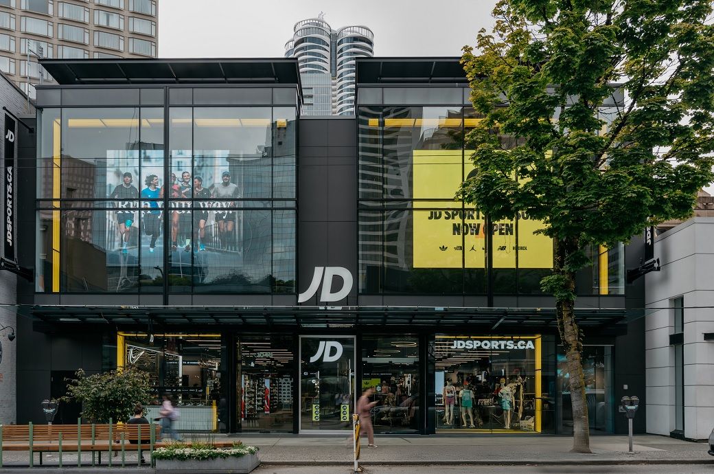 JD Sports launches Canadian operations with Vancouver flagship store