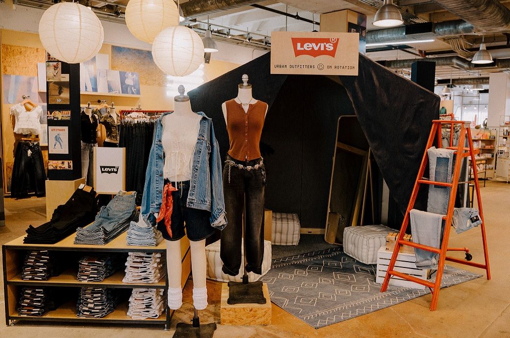 US Urban Outfitters launches denim-focused On Rotation with Levi's