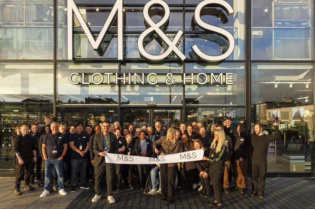 UK retailer M&S launches revamped Aberdeen Union Square flagship store