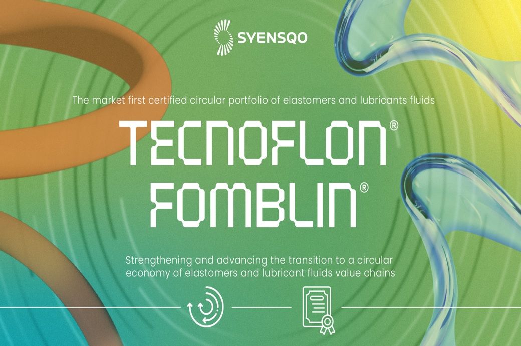 Belgium's Syensqo unveils certified circular elastomers & lubricants