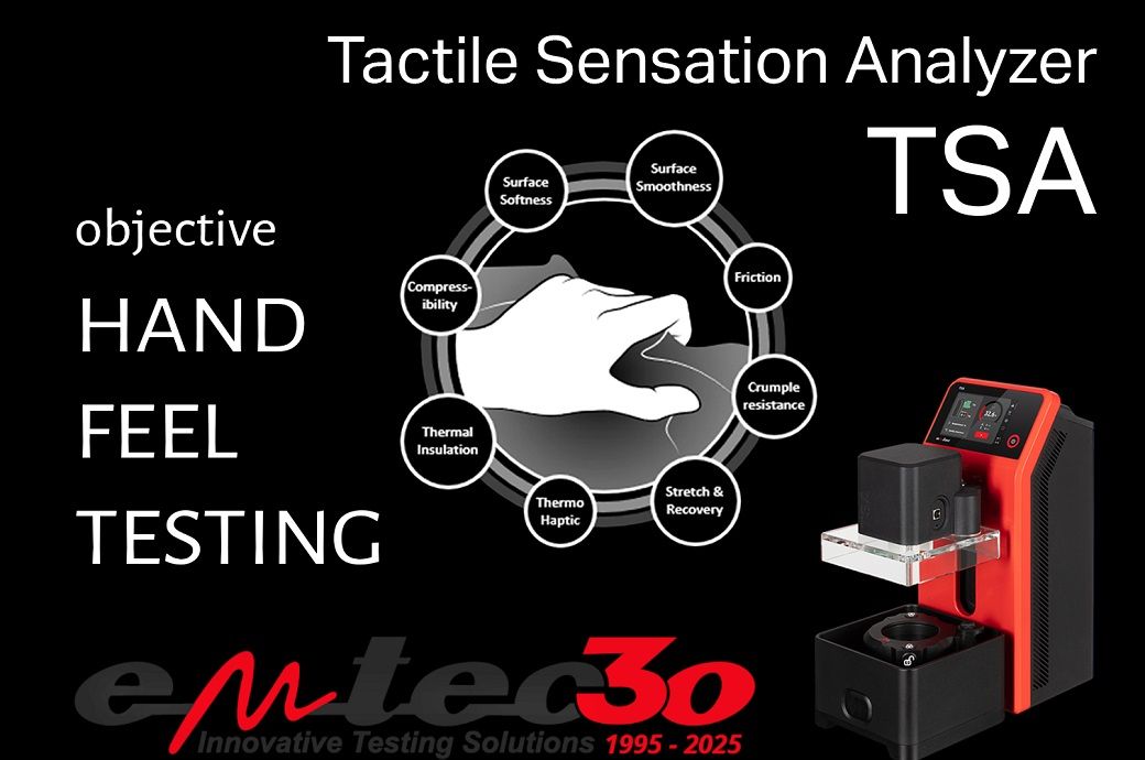  Emtec to showcase TSA Tactile Sensation Analyzer at ITMA ASIA + CITME