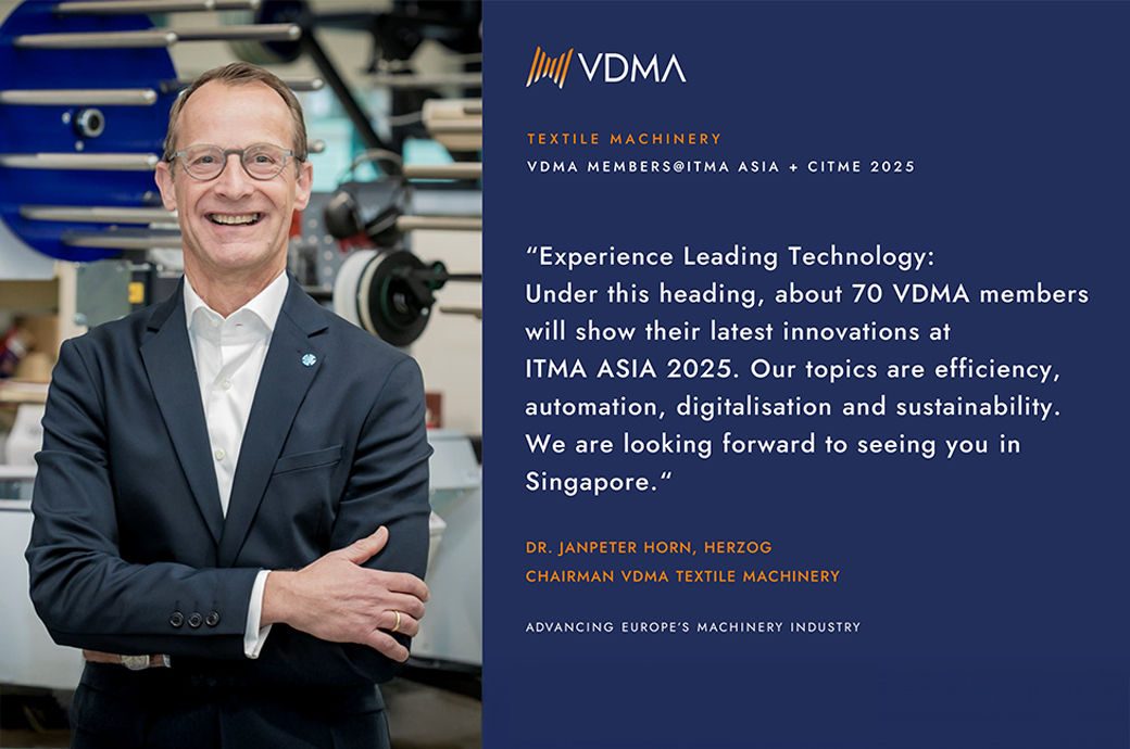  VDMA members gear up for ITMA ASIA + CITME 2025 in Singapore
