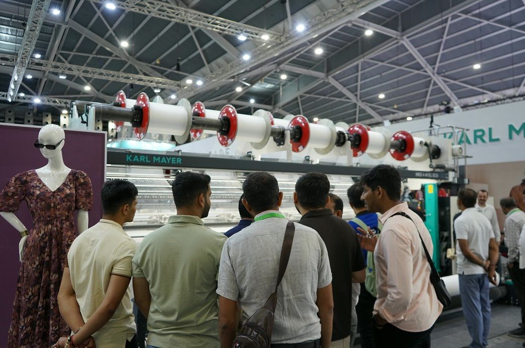 Karl Mayer experiences record response from India at ITMA ASIA 2025