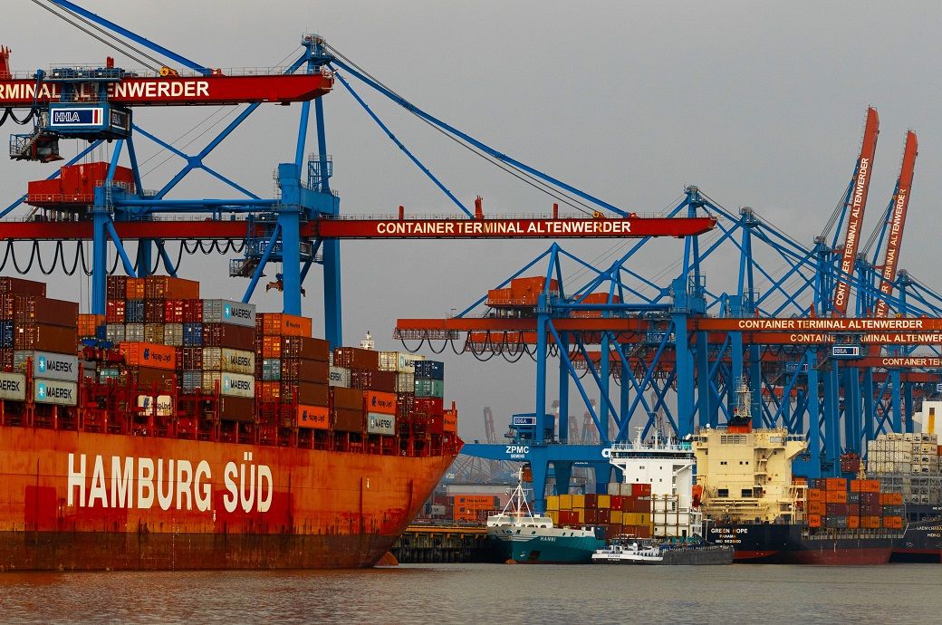 Germany’s November trade weakens as exports slide and imports rise
