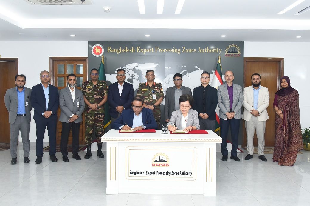 Chinese firm to invest $15.34 million in garment factory at BEPZA