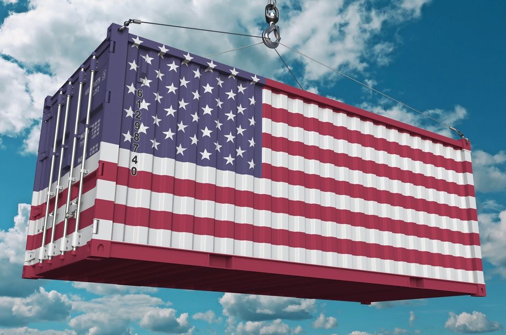 Feb US container imports fall 6.5% YoY; 4th-highest to date: Descartes