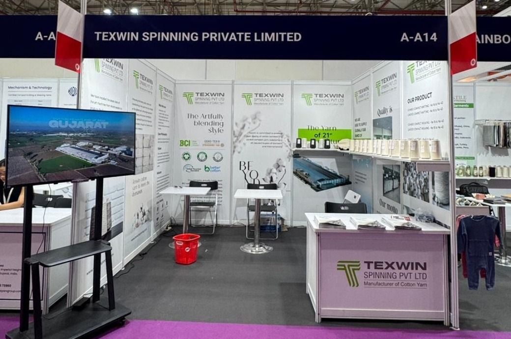 Texwin Spinning showcasing premium cotton yarn range at VIATT 2026 ...