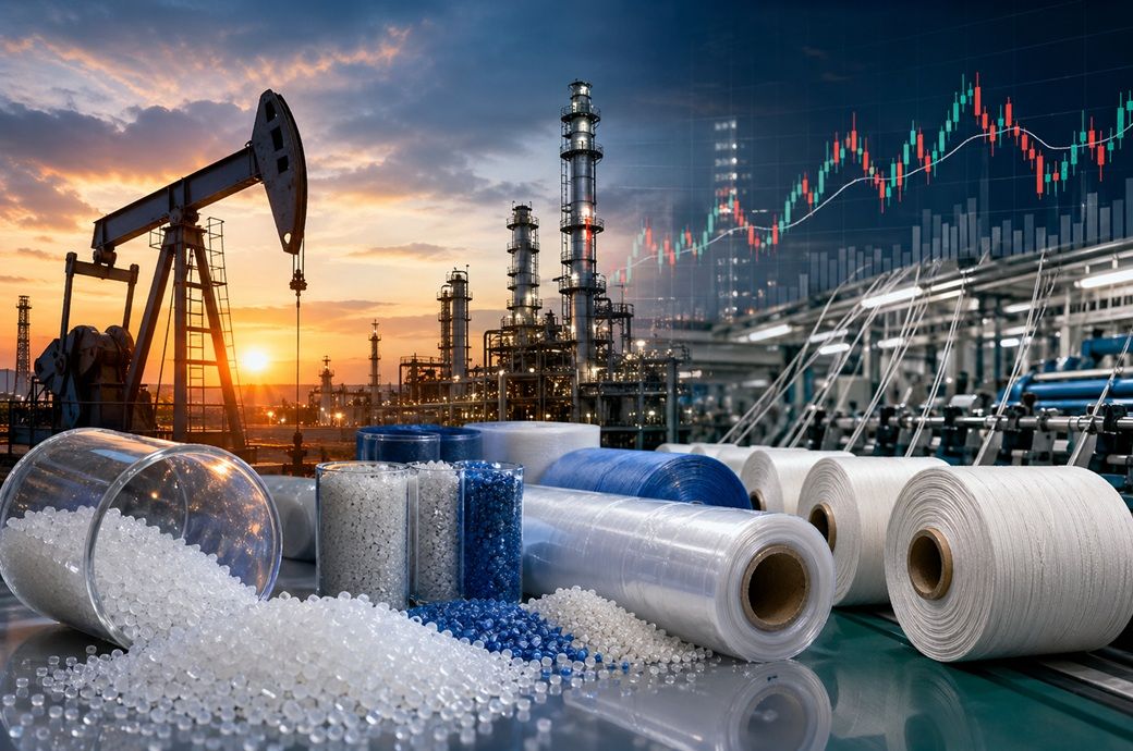 Polymer swings with crude volatility; textiles fail to recover