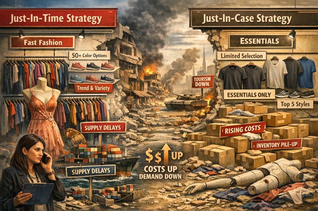 Why fashion retail is moving from Just-in-time to Just-in-case