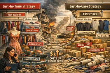 Why fashion retail is moving from Just-in-time to Just-in-case