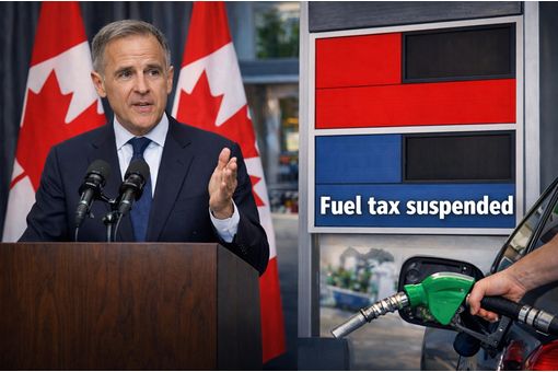 Canada suspends fuel excise tax on gasoline, diesel, aviation fuels