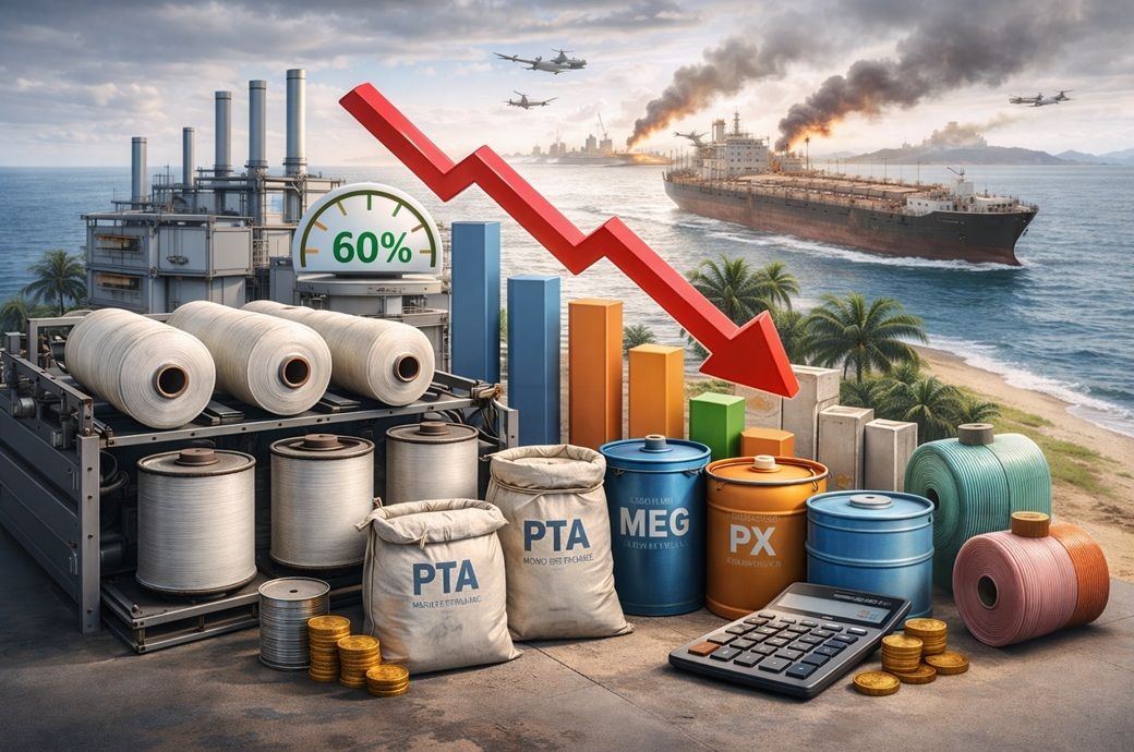 India’s POY output cut to 60% as rising costs hit producers hard