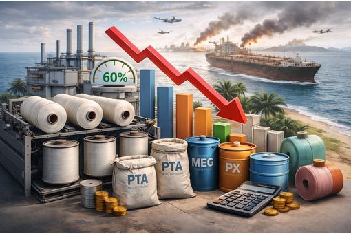 India’s POY output cut to 60% as rising costs hit producers hard