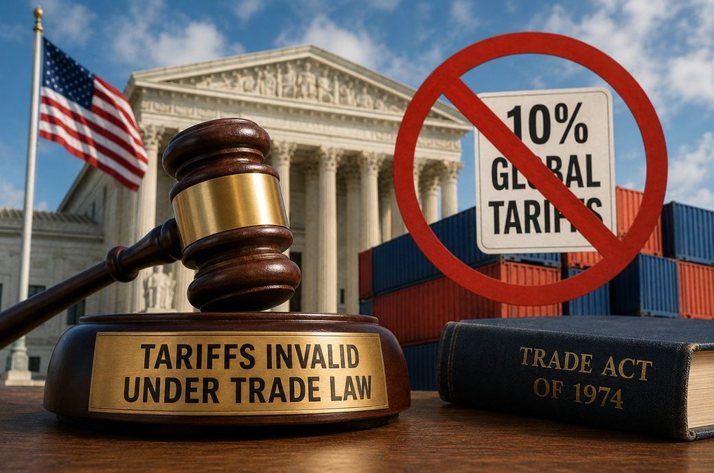 US Court of International Trade rules against Trump's 10% tariff