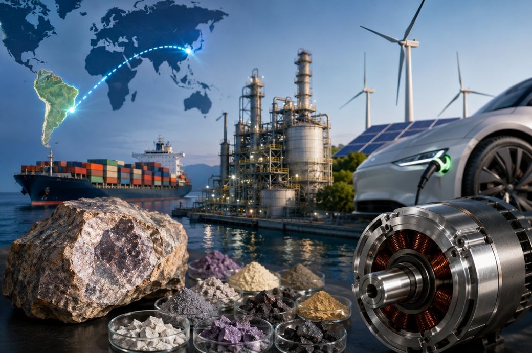 Belgium's Solvay, Viridis partner on rare earth supply from Brazil