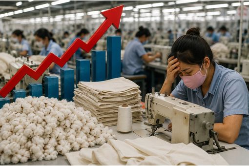 Cotton cost shock reaches the apparel sewing floor